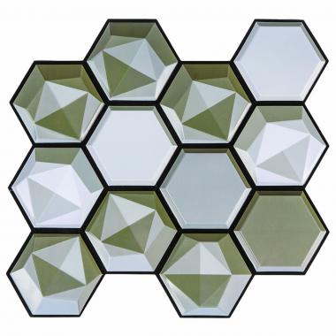 Декоративная ПВХ плитка на самоклейке 280х300х5мм Соты, цена за 1 шт. (СПП-502) SW-00000666