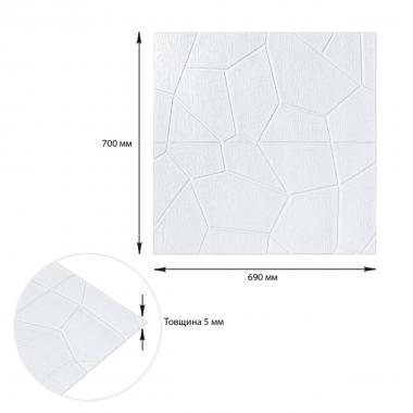 Панель стінова 3D 700х690х5мм SW-00003306