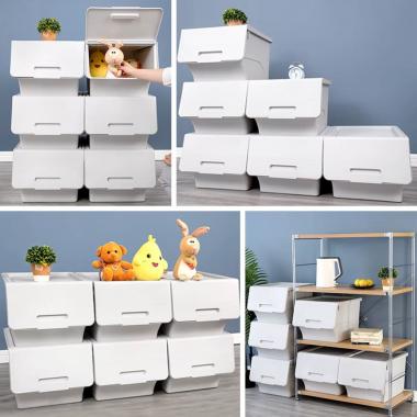 Контейнер для зберігання 45.5х38х31см Білий SW-00002420