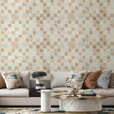 Панель стінова 3D 700х700х4мм Мозаїка бежева SW-00002011