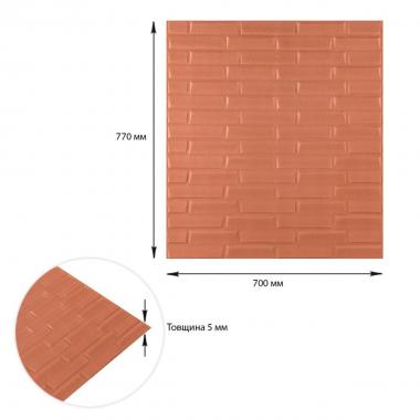 3D панель самоклеющаяся кладка 700x770x5мм Пудра SW-00001715