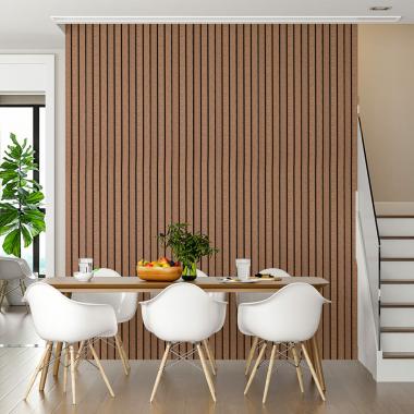 Рейка декоративная PS 2900х115х12мм Орех SW-00001739