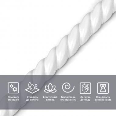 Молдинг 5000х10х7 мм Білий SW-00002683