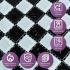 Мозаика из декоративного стекла 298х298х4,5мм Шахматка SW-00002366