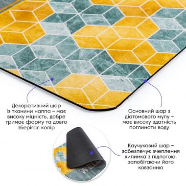 Вологопоглинаючий килимок 380х580х3мм 