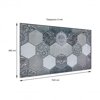 Декоративная ПВХ панель 960х480х4мм SW-00000579