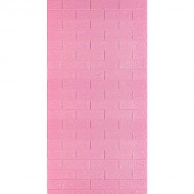 Самоклеющаяся 3D панель под Розовый Кирпич 3080х700х3мм SW-00001757