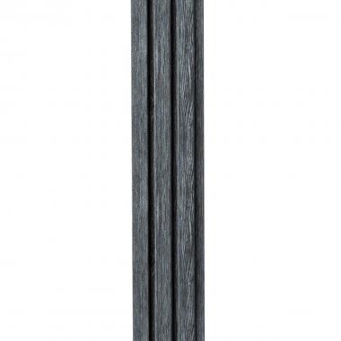 Рейка декоративная PS 2900х115х12мм Темный графит SW-00002128