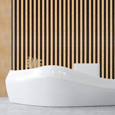 Рейка декоративная PS 2900х117х20мм Сосна з графитом SW-00002146