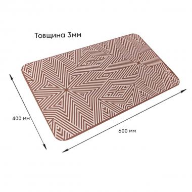Вологопоглинаючий килимок 400х600х3мм SW-00002554