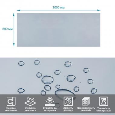 Зеркальная солнцезащитная плёнка для окон Серебро 600х3000х0,08 мм SW-00002724