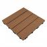 Композитна плитка WPC 30х30х2см Натуральне дерево (D) SW-00001711