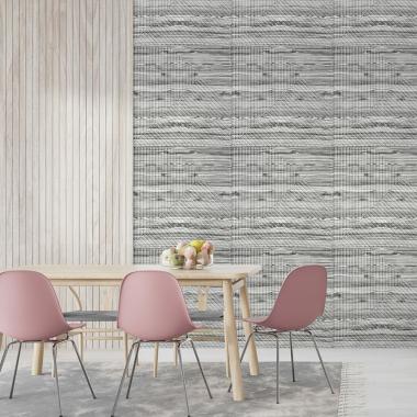 Панель стеновая 3D 500х500х5мм Бамбук Дерево Зебра SW-00002884