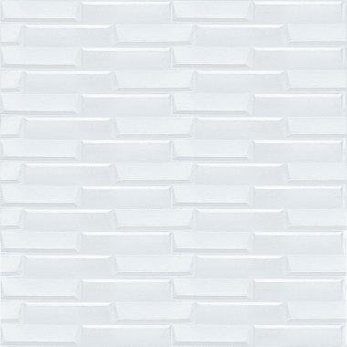 Самоклеющаяся 3D панель белая кладка 3080х700х5мм SW-00001759