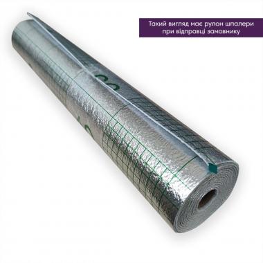 Обои самоклеющиеся 2800х500х1,5мм Зелёный с белым YM-11 (D) SW-00002019