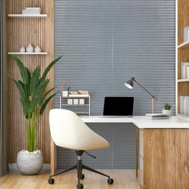 Панель 3D 700х700х4мм Серебро SW-00001952