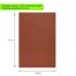 Уценка Самоклеющая экокожа в рулоне 1.37х1м х 0.5мм Терракотовый SW-00002167