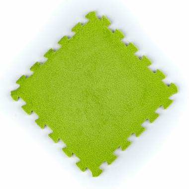 Пол-пазл плюшевый 30х30х1см Салатовый (D) SW-00002094